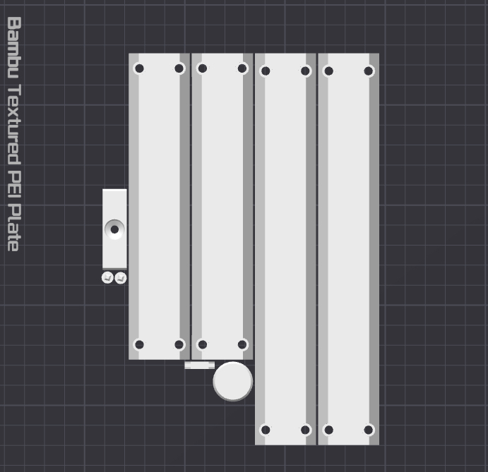 Miniatura 7 do modelo 3D A4 Under-Desk Drawer (Split Version) V2