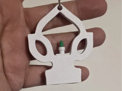 Pumo salentino keychain with optional base