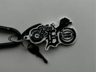 Detroit Sports Keychain | No AMS Multicolor