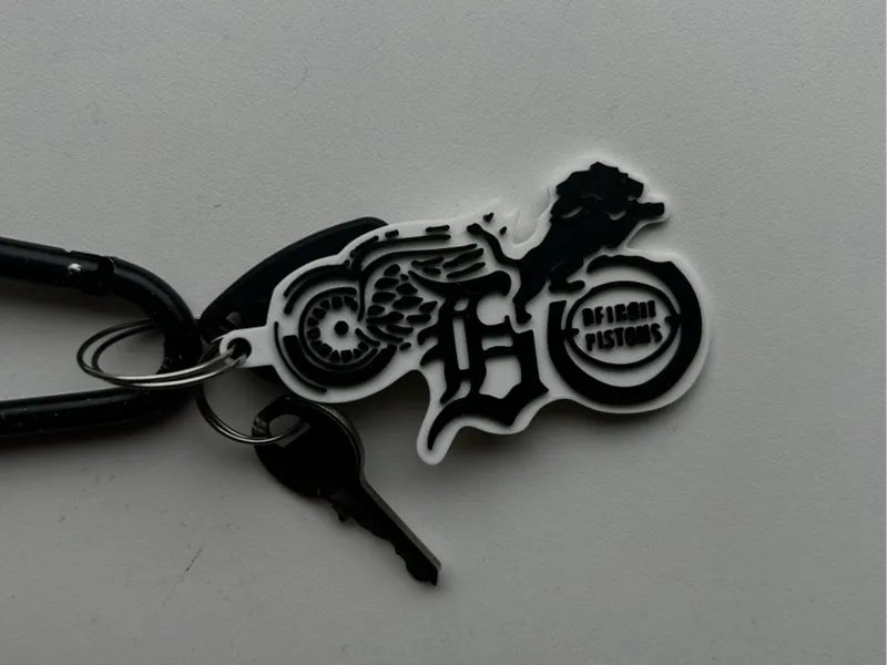 Detroit Sports Keychain | No AMS Multicolor