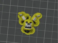 spring bonnie head for brick man