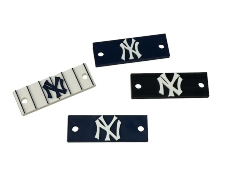 Baseball Cap Logo Plates - New York Yankees