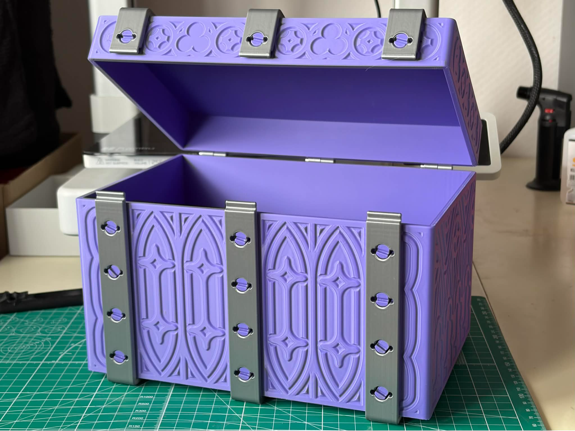 Heavy Gothic Chest