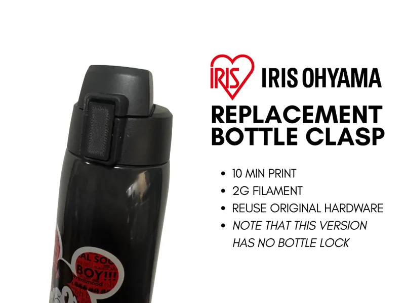 Iris Ohyama Replacement Bottle Clasp