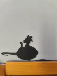 Silhouette héros sur nuage volant façon manga — photo 3