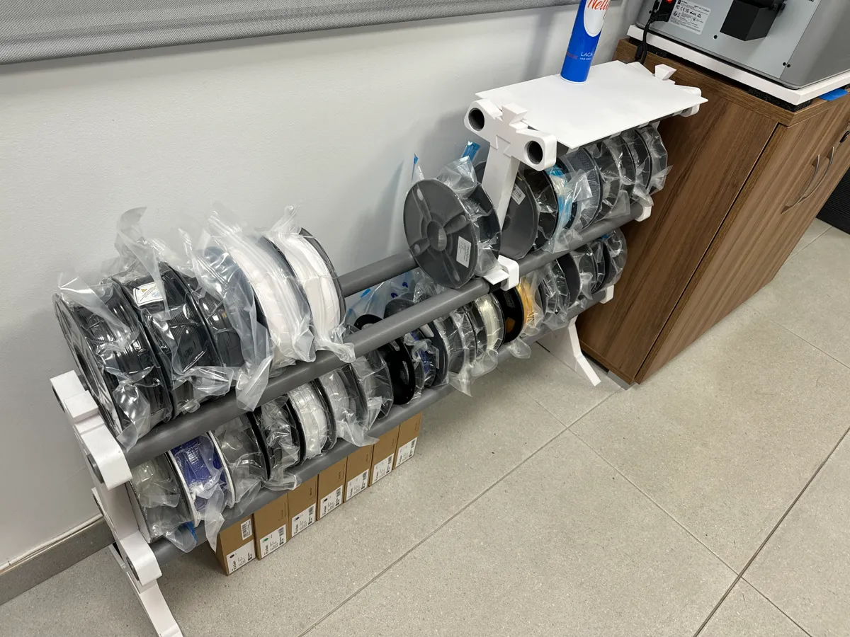 filament spool table Remixed by acevalsl MakerWorld: Download Free 3D ...