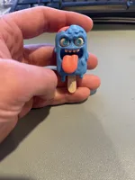 less material, better bed adhesion, no loop
