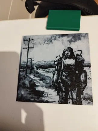 Fallout HueForge Landscape Poweramor