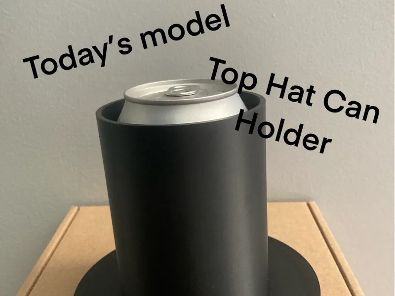 Can holder top hat