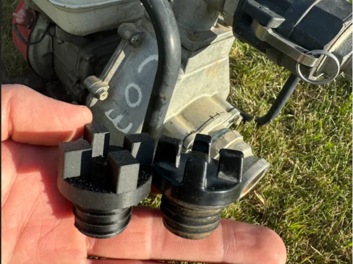 Plug for water pump