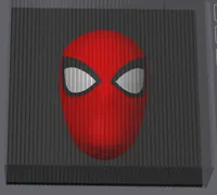 0.2mm layer, 2 walls, 15% infill - Eyes collored (AMS)
