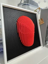 0.2mm layer, 2 walls, 15% infill with frame and higher base