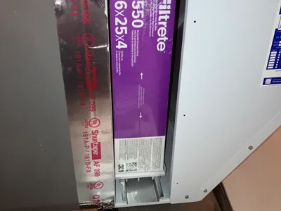 AprilAire 4 inch furnace filter rail for Filtrete