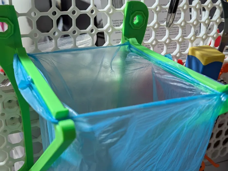 Bin Bag Holder for Multiboard