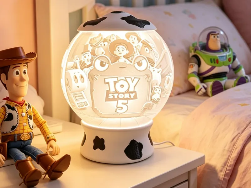 Toy Story 5 inspired bedside lamp