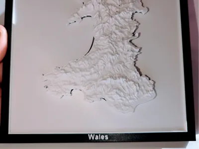 Topographical Wales