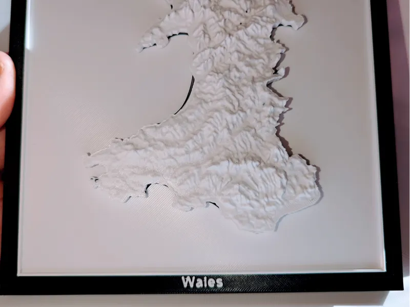 Topographical Wales