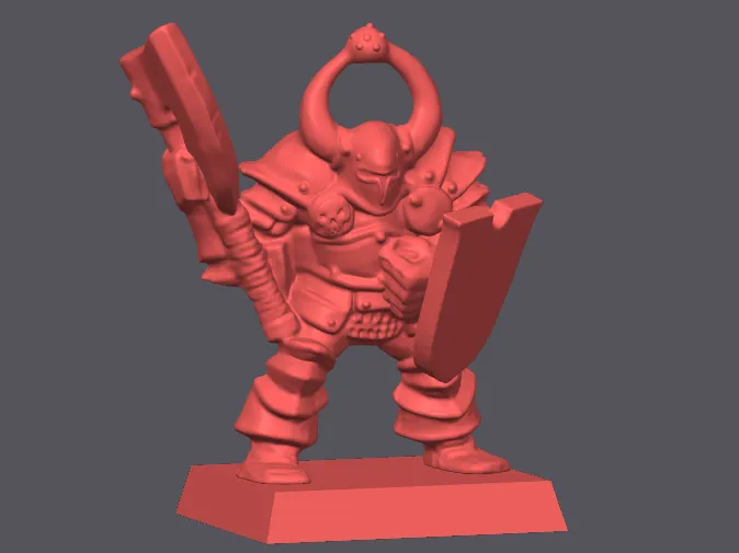 Supportless Heavy warrior knight of Generic Chaos