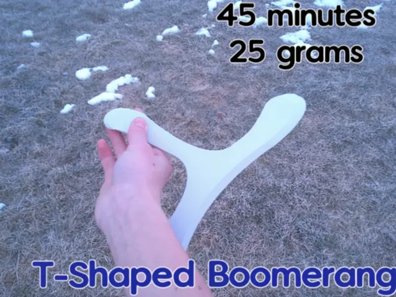 T-Shaped Returning Boomerang 