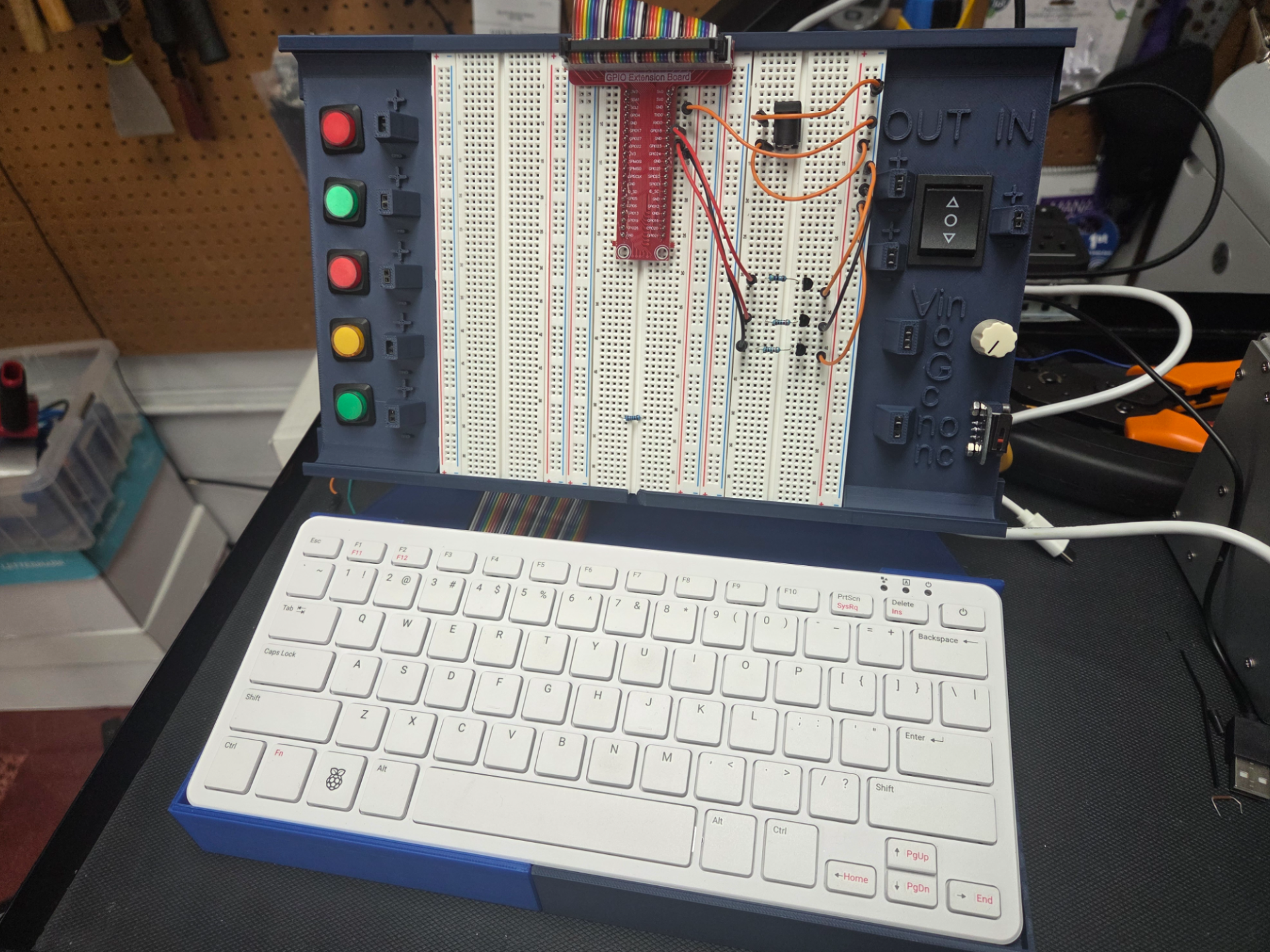 Breadboarding Station for Raspberry Pi 