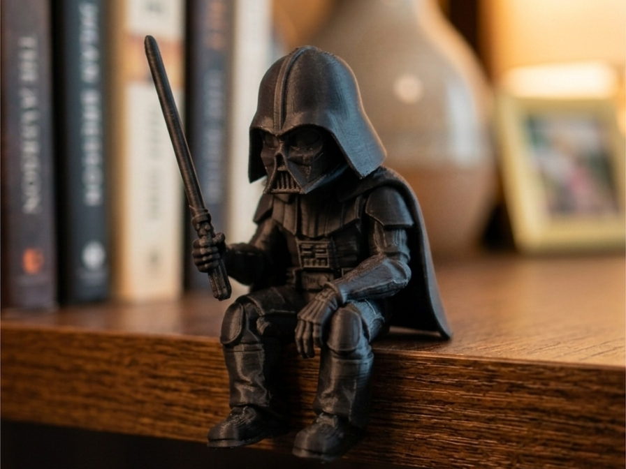 Ledge SkulZ - Edge Sitting Darth Vader Skull!