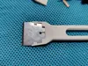 The main body of the knife handle, no metal parts required