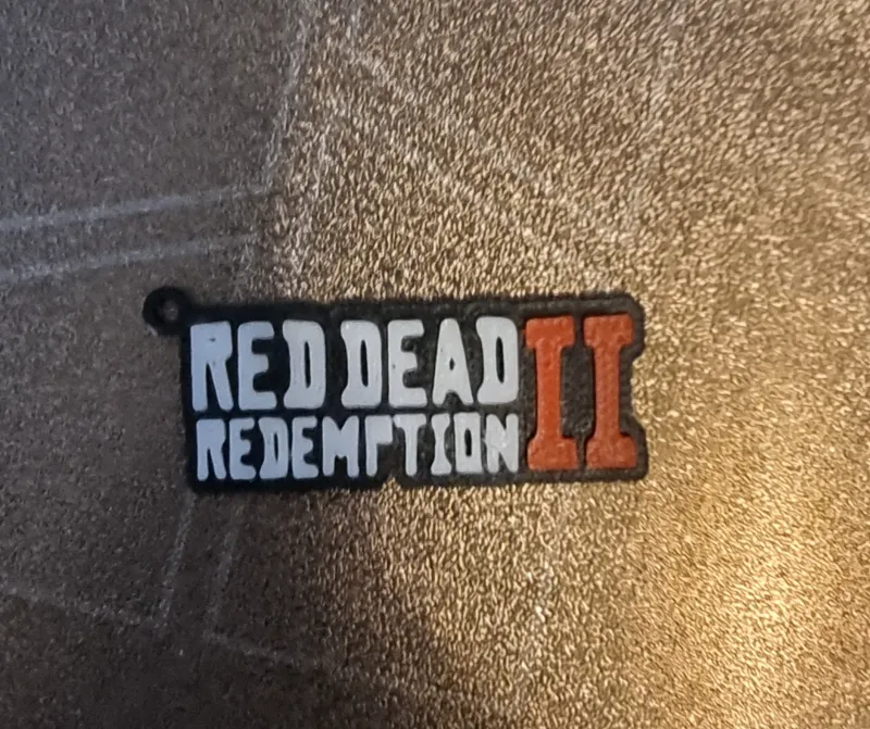 Red Dead Redemption 2 keychain