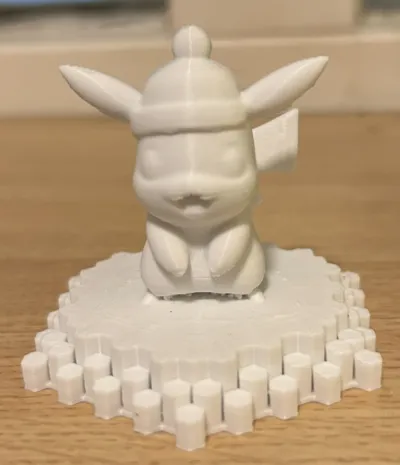 christmas pikachu miniature 