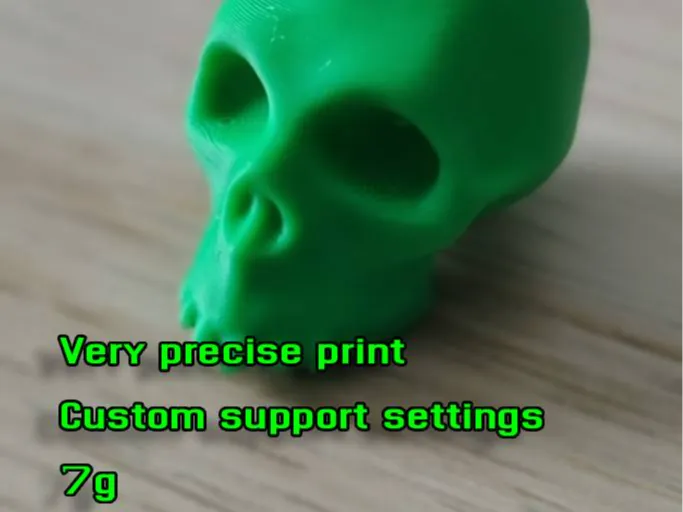 Skull keychain