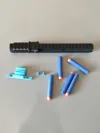 0.2mm layer, 3 walls, 15% infill ( 0.5 FOAM DART CONVERSION)