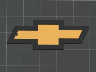Chevy Bowtie Keychain