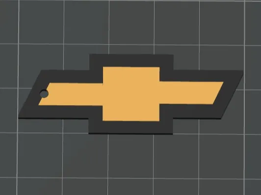 Chevy Bowtie Keychain