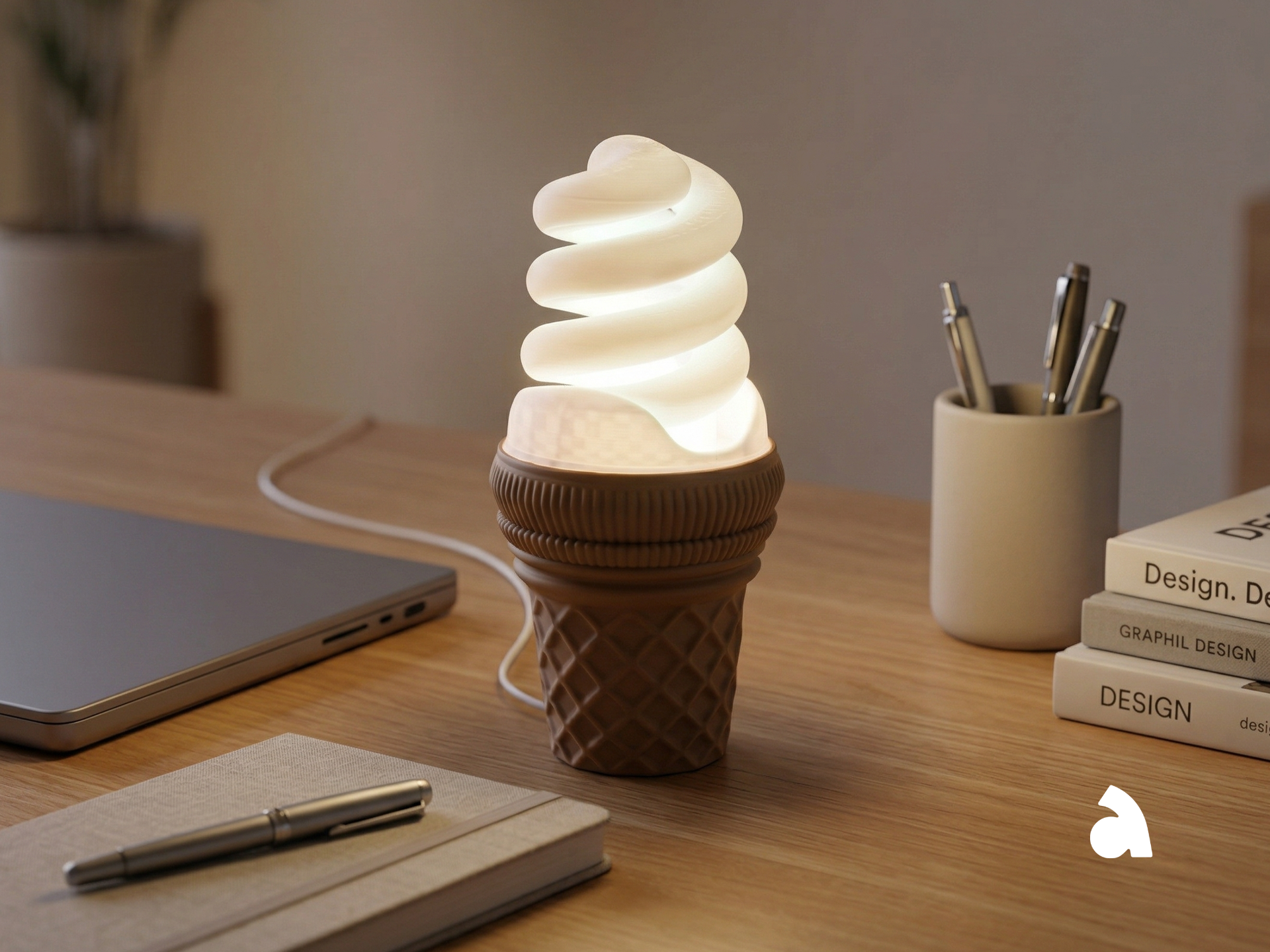 Ice Cream Lamp