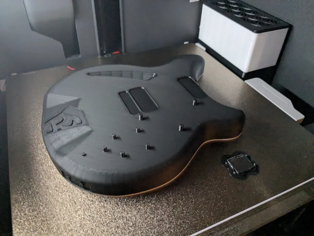 Giant Mini Rickenbacker 360 Jetglo Replica - Free 3D Print Model ...