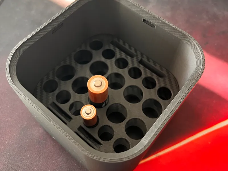 Battery Holder Insert. AA AAA CR2032 CR2450