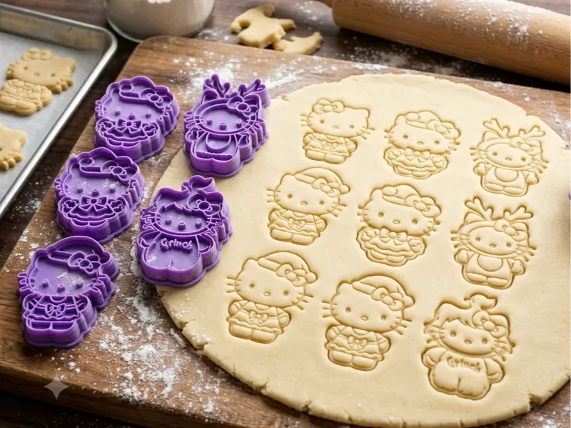 hello kitty cookie cutter christmas