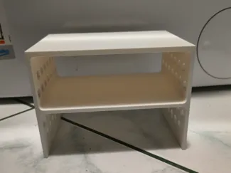 Two-level shelf