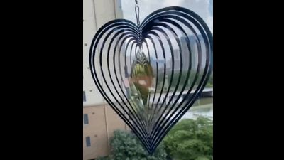 Heart Wind spinner