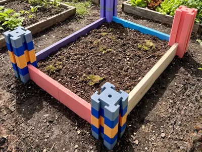 Modular raised garden bed