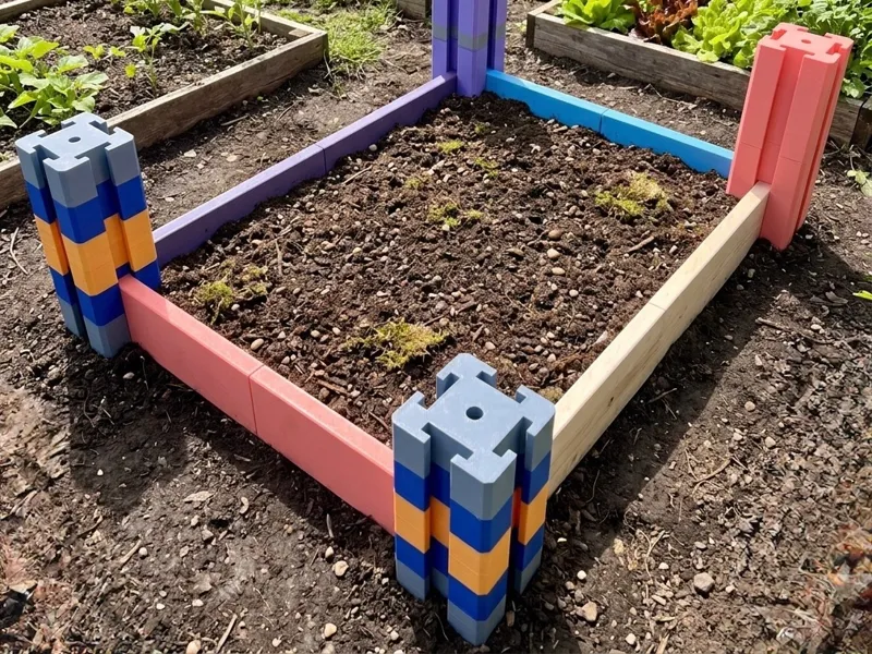 Modular raised garden bed