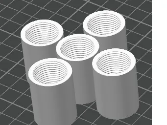 Double Compression M20 3d Model Electrical M20 Straight Coupler - Free 3D Print Model - MakerWorld