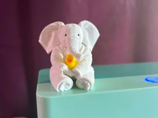 Elephant Towel Animal With Duck