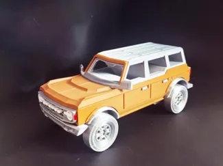 福特烈马汽车模型（Ford Bronco）