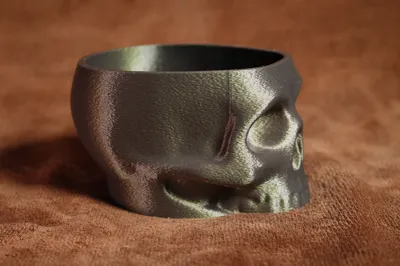 Candy Skull Bowl by 3DinPlastic MakerWorld: Download Free 3D Models
