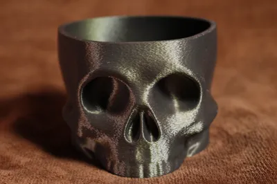 Candy Skull Bowl by 3DinPlastic MakerWorld: Download Free 3D Models