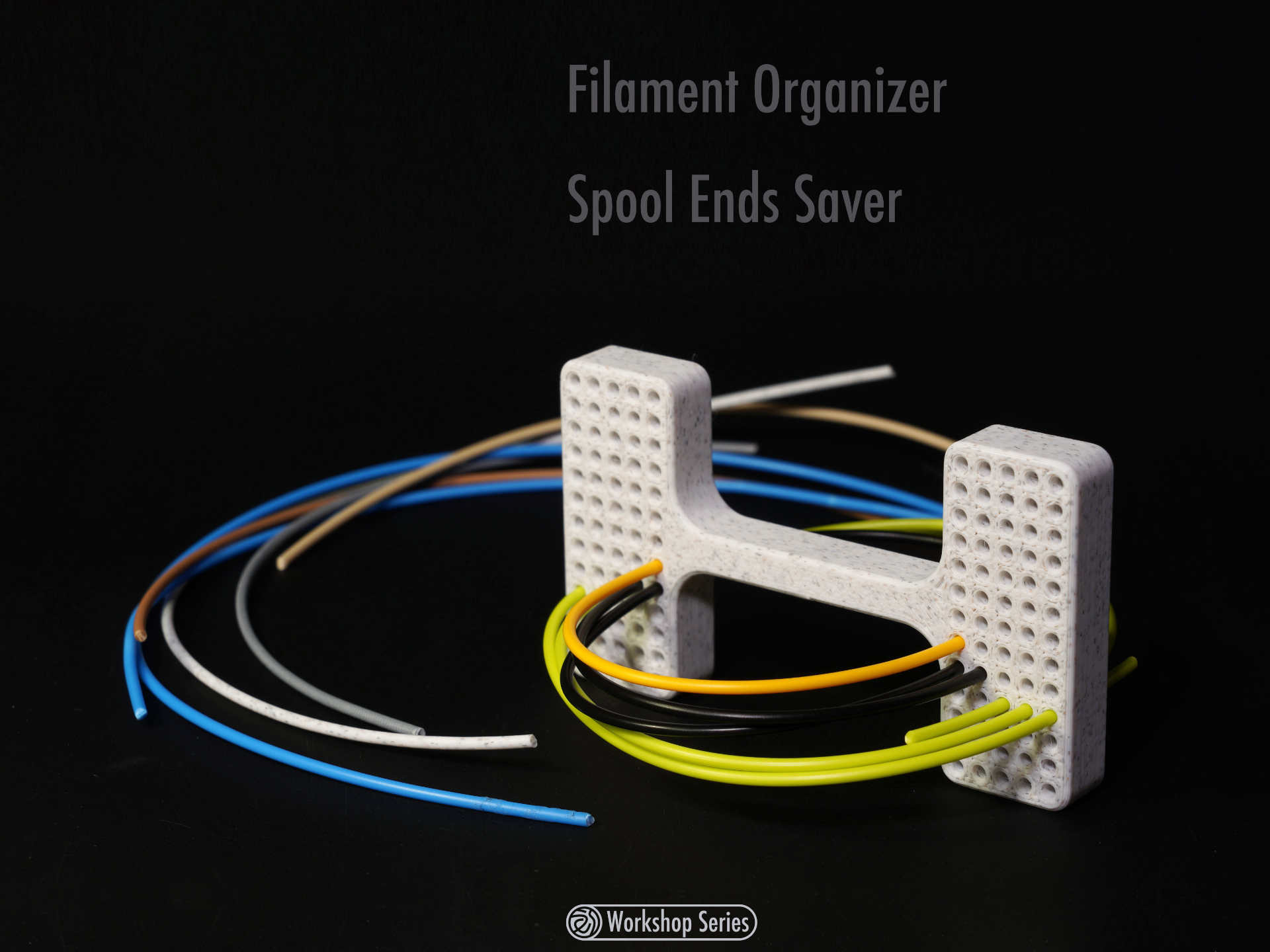Spool Ends Saver|耗材丝整理器|尾料收纳|Filament organizer
