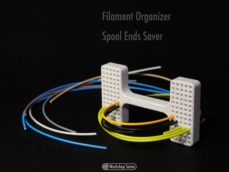 Spool Ends Saver|耗材丝整理器|尾料收纳|Filament organizer