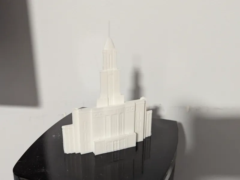 Payson LDS temple fridge magnet