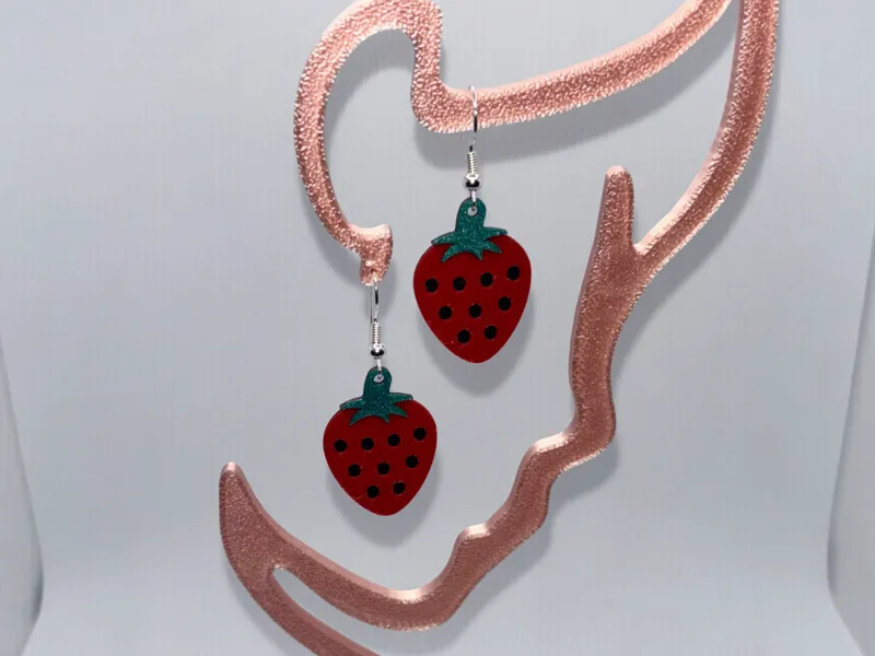 Strawberry Earrings