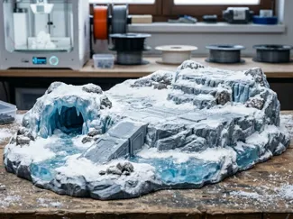 Star Wars Diorama Display Base for Bricks(L E G O)